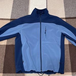 Blue Kirkland Turtleneck Jacket